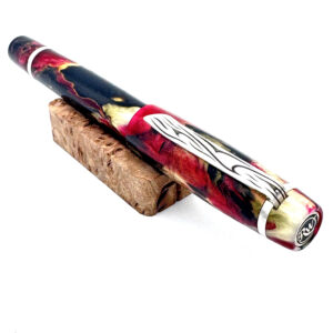 Obsidian Ember Fountain Pen